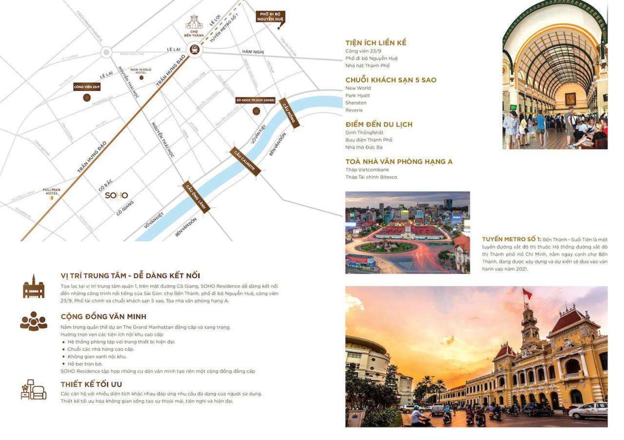 Soho Residence - Serviced Apartment Bandar Ho Chi Minh Luaran gambar
